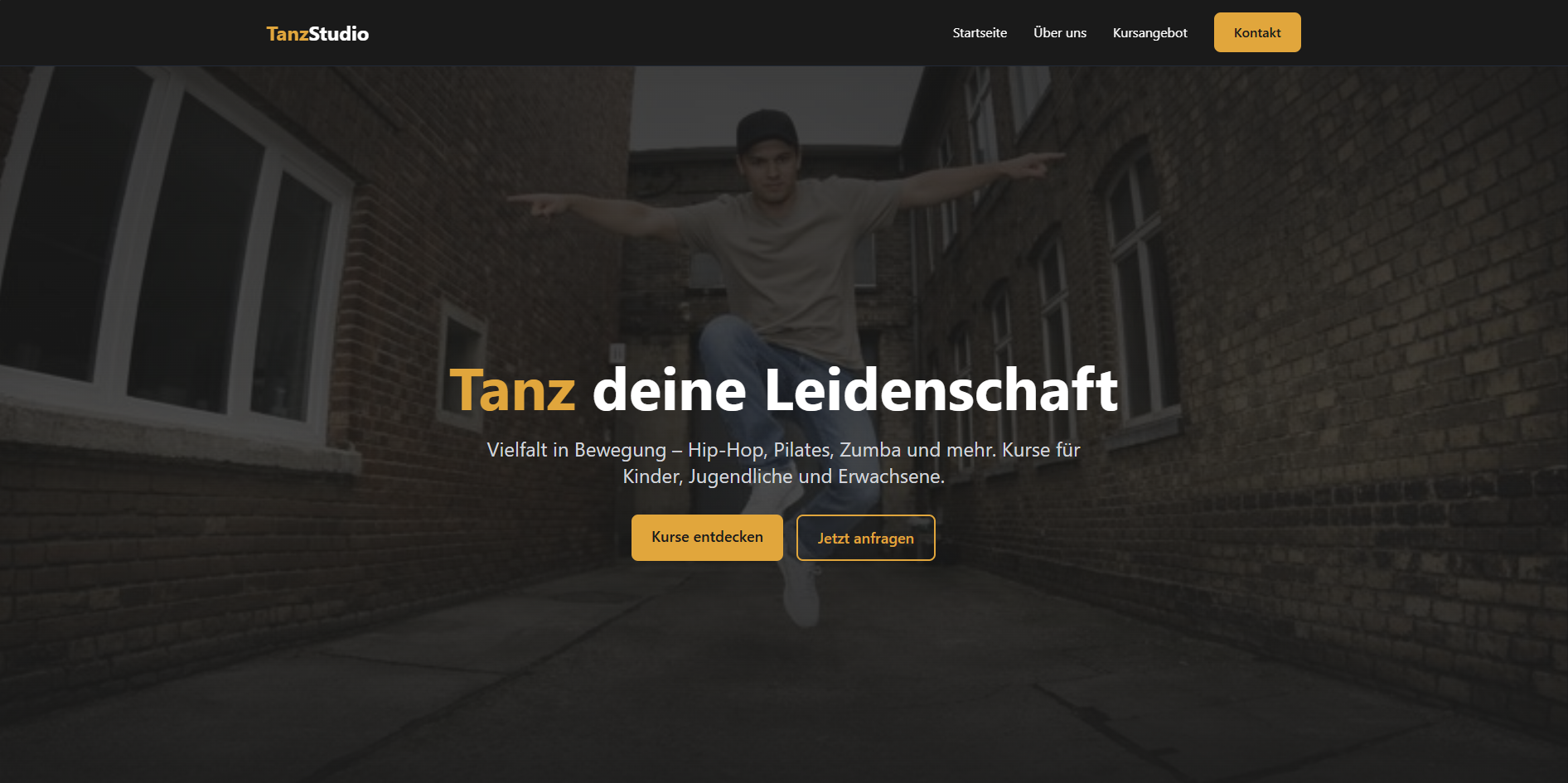 Vorschau der Website Tanzstudio